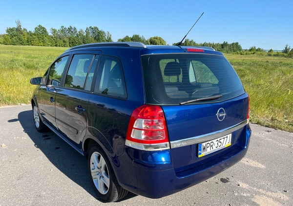 Opel Zafira cena 19500 przebieg: 212000, rok produkcji 2009 z Lubawa małe 742
